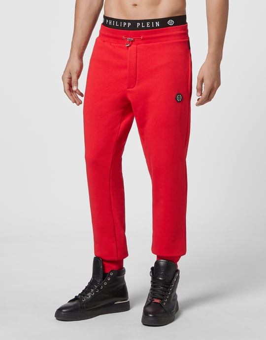 Philipp Plein Iconic Plein Jogginghose - Rot - Image 2