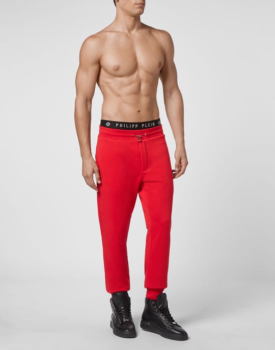 Philipp Plein Iconic Plein Jogginghose - Rot - Image 4
