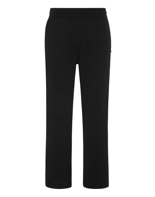 Billionaire Jogginghose mit Flaggen-Detail - Schwarz - Image 1