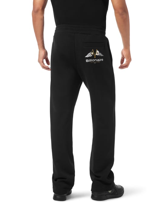 Billionaire Jogginghose mit Flaggen-Detail - Schwarz - Image 3