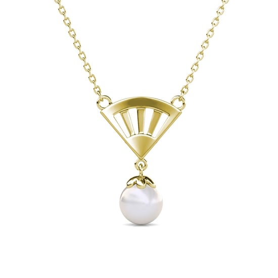 Ingride Perlen-Anhänger – Gold und Kristall - Image 3