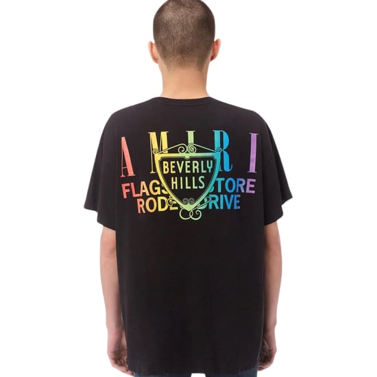 Amiri Xo Beverly Hills Schwarzes T-shirt - Image 3