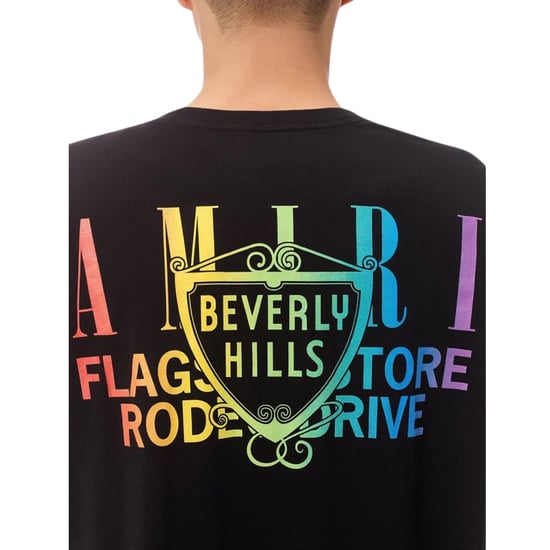 Amiri Xo Beverly Hills Schwarzes T-shirt - Image 5