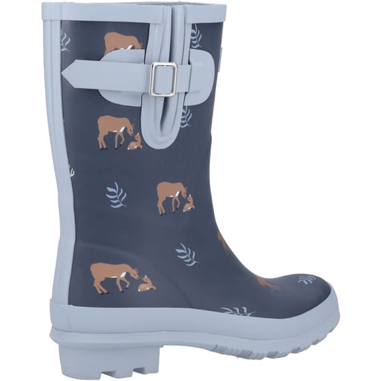 Cotswold Woodland Mid Gummistiefel Für Damen Aus Hirschleder - Image 2