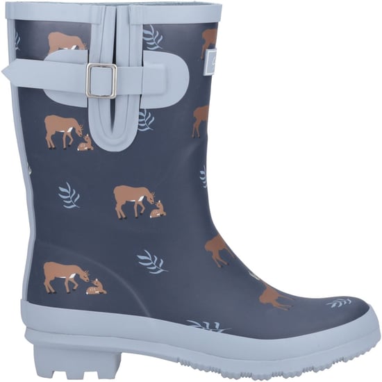 Cotswold Woodland Mid Gummistiefel Für Damen Aus Hirschleder - Image 5