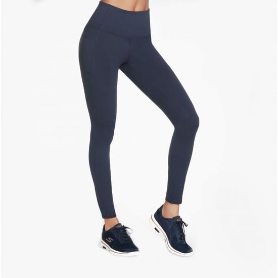 Skechers W03lg30b/nvy Goflex Damen Gym Leggings Blau Iris - Image 2