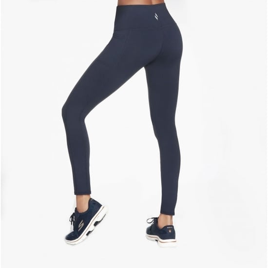 Skechers W03lg30b/nvy Goflex Damen Gym Leggings Blau Iris - Image 3