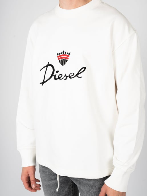 Diesel Sweatshirt S-Macsless Herren weiß - Image 4