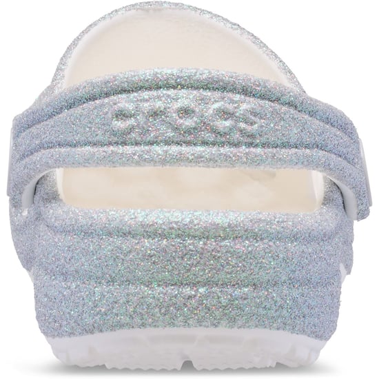Crocs Classic Glitter Clog Thermoplastische Weiße Loafer - Image 2