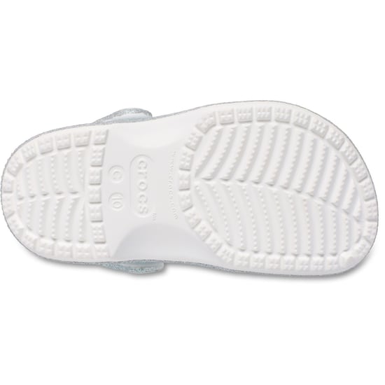 Crocs Classic Glitter Clog Thermoplastische Weiße Loafer - Image 4