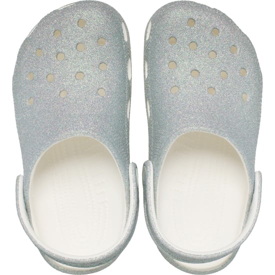 Crocs Classic Glitter Clog Thermoplastische Weiße Loafer - Image 5