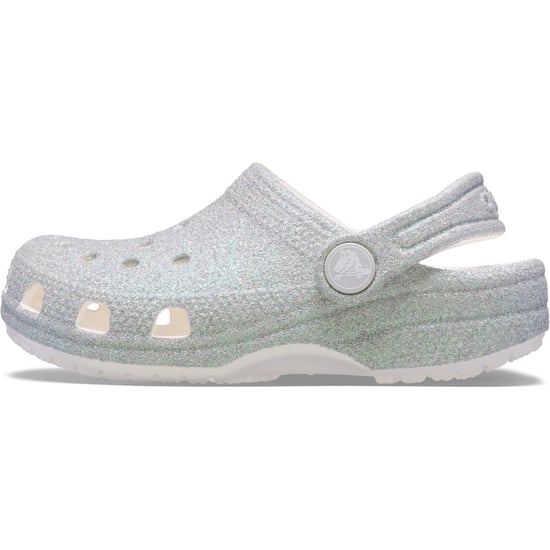 Crocs Classic Glitter Clog Thermoplastische Weiße Loafer - Image 6
