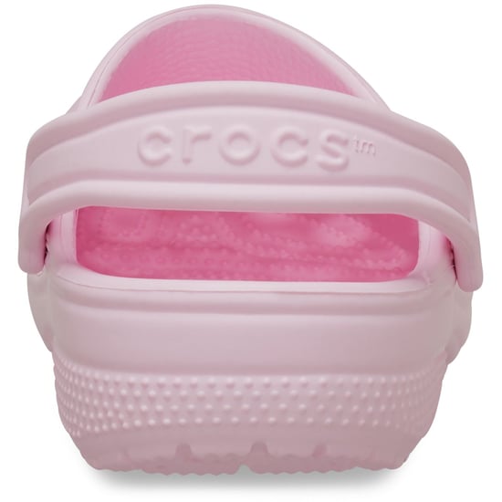 Crocs Toddler Classic Croslite Gummi Rosa Milch Loafers - Image 2