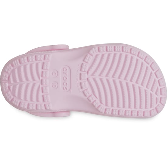 Crocs Toddler Classic Croslite Gummi Rosa Milch Loafers - Image 4