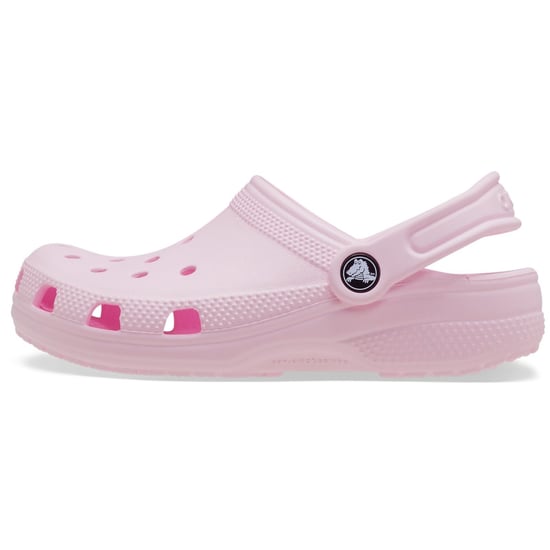 Crocs Toddler Classic Croslite Gummi Rosa Milch Loafers - Image 6