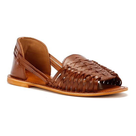 Tower Footwear Hurache Damen Sandalen Aus Braunem Leder - Image 2