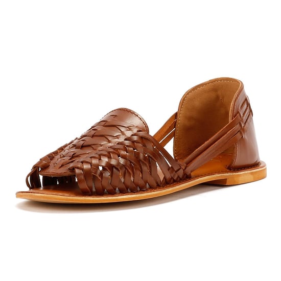Tower Footwear Hurache Damen Sandalen Aus Braunem Leder - Image 3