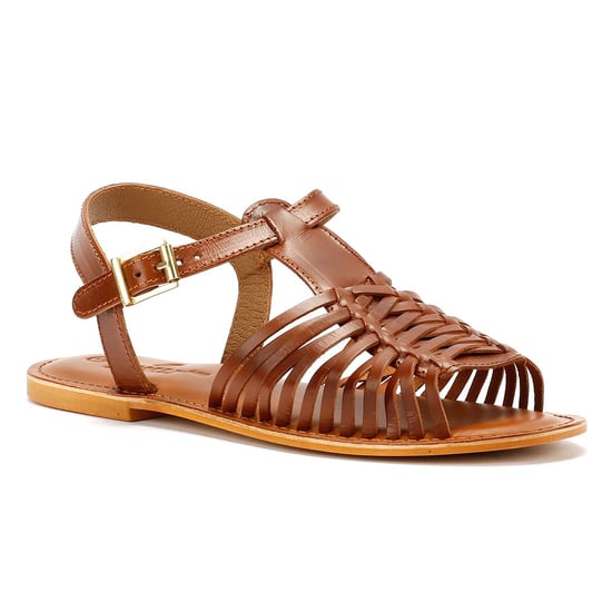 Tower Footwear Hurache Damen Sandalen Aus Braunem Leder - Image 2