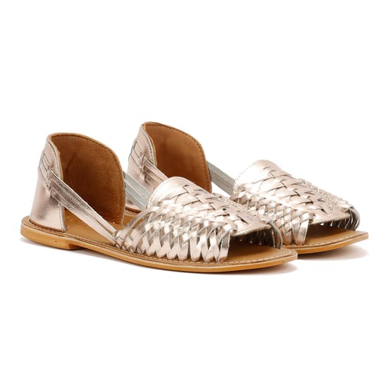 Tower Footwear Hurache Damen Gold Sandalen - Image 1