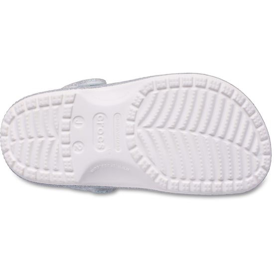 Crocs Classic Glitter Clog Thermoplastische Weiße Loafer - Image 4