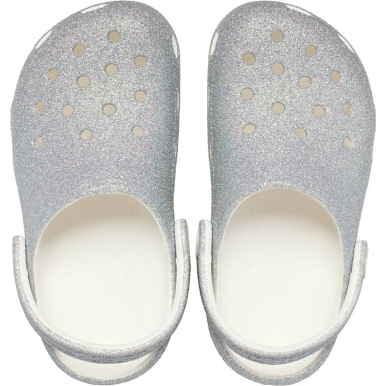 Crocs Classic Glitter Clog Thermoplastische Weiße Loafer - Image 5