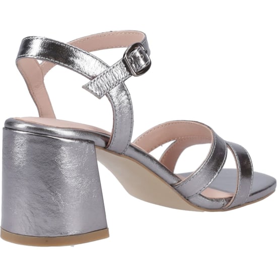 Hush Puppies Nalani Damen Sandalen aus Leder in Zinnfarben - Image 2