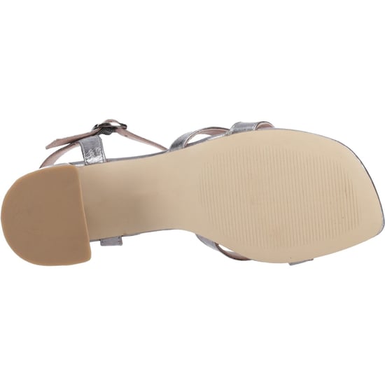 Hush Puppies Nalani Damen Sandalen aus Leder in Zinnfarben - Image 3