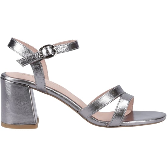 Hush Puppies Nalani Damen Sandalen aus Leder in Zinnfarben - Image 5