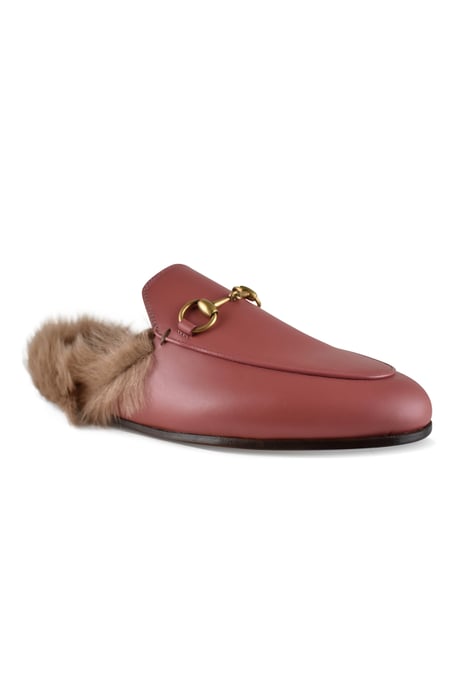 Gucci Princetown Pantoletten Rosa - Image 2