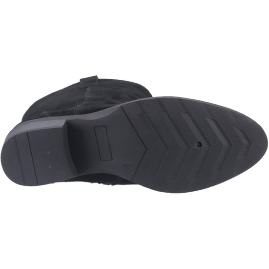 Hush Puppies Isabella Damen Veloursleder Stiefel mit hohem Absatz in Schwarz - Image 3