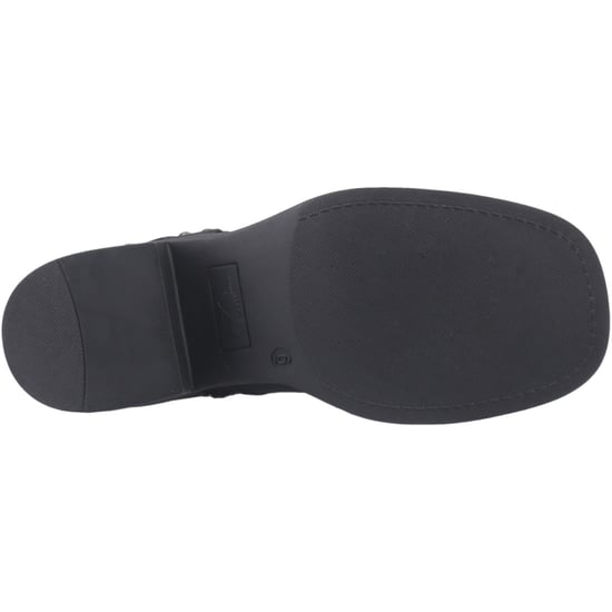 Rocket Dog Nash Kunstleder Damen schwarze kniehohe Stiefel mit Absatz - Image 3