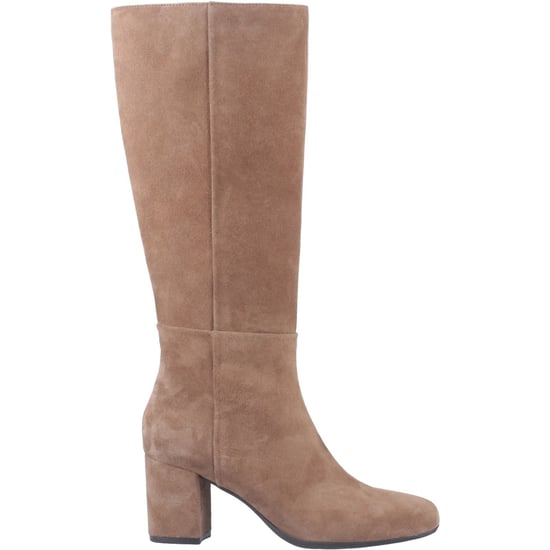 Hush Puppies Oprah Damen Wildlederstiefel in Mokkafarben mit hohem Absatz - Image 5