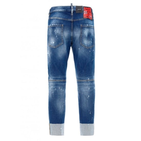 Dsquared2 - Sailor Jean - Dunkelblaue Jeanshose Mit Farbspritzern - Image 2