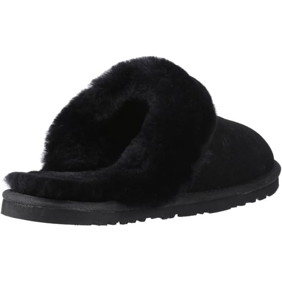 Hush Puppies Samantha Damen Wildleder Hausschuhe in Schwarz - Image 2