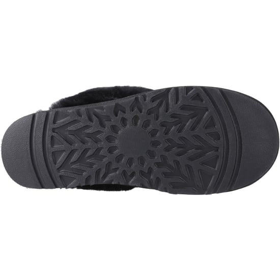 Hush Puppies Samantha Damen Wildleder Hausschuhe in Schwarz - Image 3