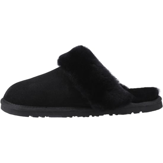 Hush Puppies Samantha Damen Wildleder Hausschuhe in Schwarz - Image 4