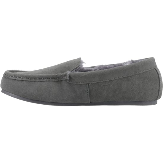 Hush Puppies Annie Mokassin Wildleder Damen Grau Hausschuhe - Image 4