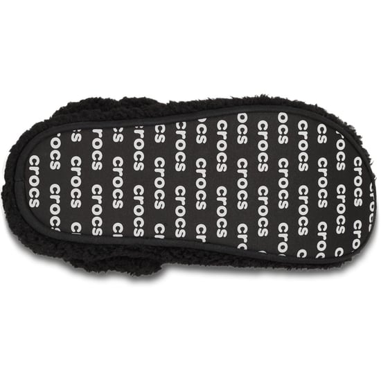Crocs Classic Cozzzy Slipper Damen Hausschuhe aus Polyester in Schwarz - Image 4