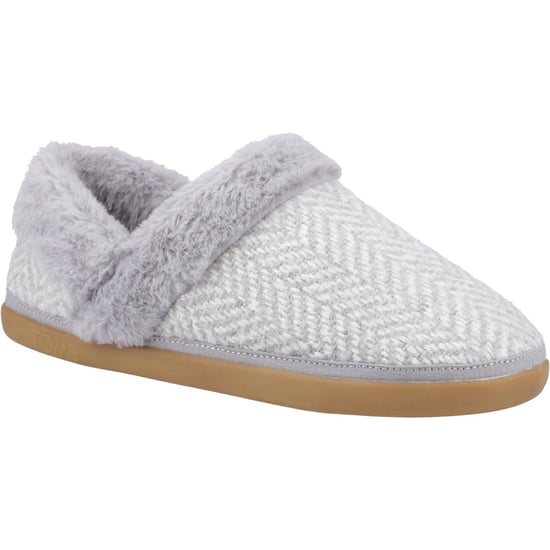 TOMS Oslo Polyester Damen Hausschuhe in Drizzle Grey - Image 1