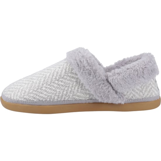 TOMS Oslo Polyester Damen Hausschuhe in Drizzle Grey - Image 4