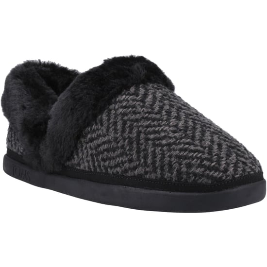 TOMS Oslo Polyester Damen Schwarze Hausschuhe - Image 1