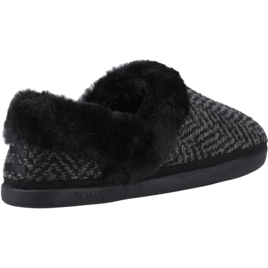 TOMS Oslo Polyester Damen Schwarze Hausschuhe - Image 2