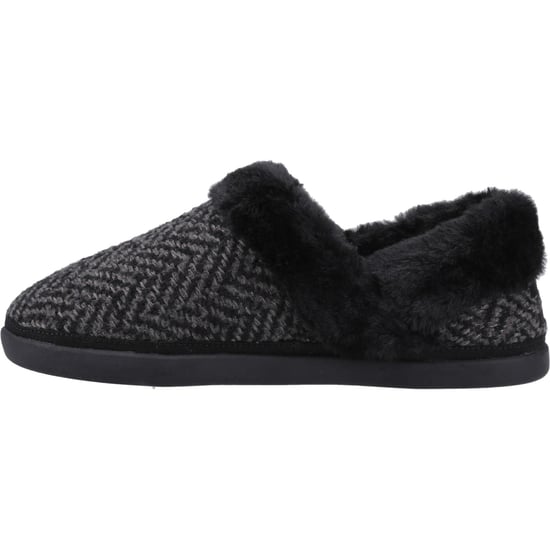 TOMS Oslo Polyester Damen Schwarze Hausschuhe - Image 4