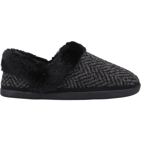 TOMS Oslo Polyester Damen Schwarze Hausschuhe - Image 5