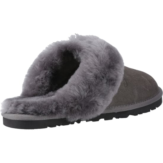 Hush Puppies Samantha Damen Hausschuhe aus Wildleder in Grau - Image 2