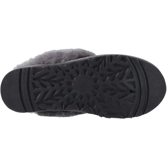 Hush Puppies Samantha Damen Hausschuhe aus Wildleder in Grau - Image 3