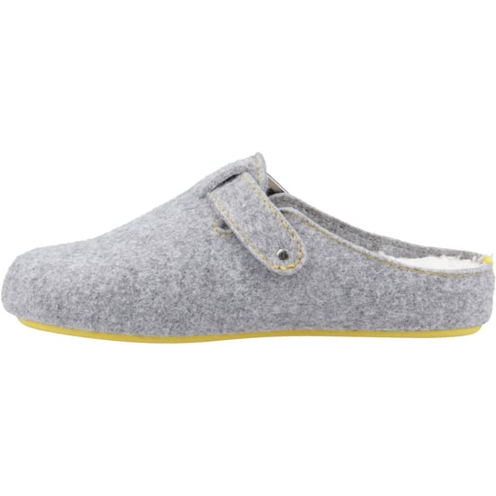 Hush Puppies Good 90% recyceltes RPET-Polyester Damen Hausschuhe in Grau - Image 4