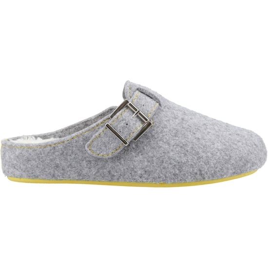 Hush Puppies Good 90% recyceltes RPET-Polyester Damen Hausschuhe in Grau - Image 5