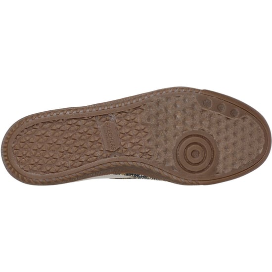 Skechers Hotshot Glitzernde Punkte Damen Taupe Sneakers - Image 2