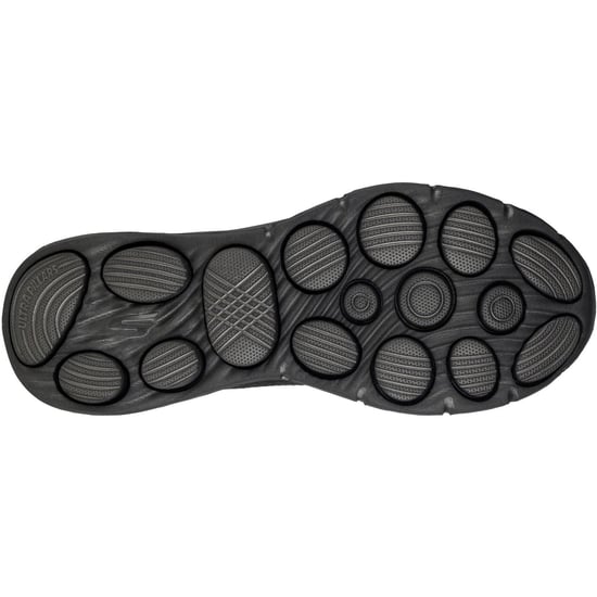 Skechers Go Walk 8 Pelayo Textile Herrenschwarze Sneakers - Image 2